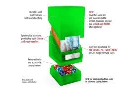 Ultimate Guard Jewel Monolith Deck Case - Emerald