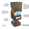 Ultimate Guard Jewel Monolith Deck Case - Onyx -CardGameMania 1002020Monolith20onyx
