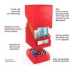 Ultimate Guard Jewel Monolith Deck Case - Ruby -CardGameMania 1002020Monolith20ruby