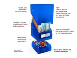 Ultimate Guard Jewel Monolith Deck Case - Sapphire