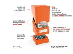 Ultimate Guard Monolith Deck Case - Orange