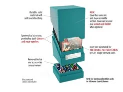 Ultimate Guard Monolith Deck Case - Petrol