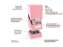 Ultimate Guard Monolith Deck Case - Pink