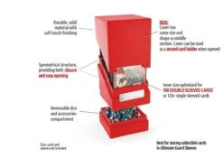 Ultimate Guard Monolith Deck Case - Red