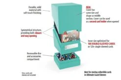 Ultimate Guard Monolith Deck Case - Turquoise