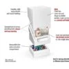 Ultimate Guard Monolith Deck Case - White 2 Ultimate Guard Monolith Deck Case - White -CardGameMania 1002020Monolith20std20white