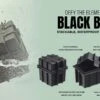 Ultra Pro Black Box - Stackable & Waterproof Deck Box 1 Ultra Pro Black Box - Stackable & Waterproof Deck Box -CardGameMania 1080pBlackBox20crop