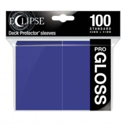Ultra Pro - Standard Deck Protectors: Eclipse Pro-Gloss Royal Purple 100 Ct