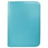 Ultra Pro - Vivid 4-Pocket Zippered PRO-Binder - Light Blue -CardGameMania 15896 4Pkt ZipBinder Vivid LtBlue Front 1200x