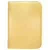 Ultra Pro - Vivid 4-Pocket Zippered PRO-Binder - Yellow -CardGameMania 15897 4Pkt ZipBinder Vivid Yellow Front 1200x
