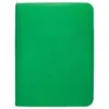 Ultra Pro - Vivid 9-Pocket Zippered PRO-Binder - Green -CardGameMania 15901 9Pkt ZipBinder Vivid Green Front 1200x