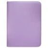 Ultra Pro - Vivid 9-Pocket Zippered PRO-Binder - Purple -CardGameMania 15902 9Pkt ZipBinder Vivid Purple Front 1200x