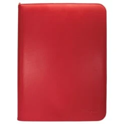 Ultra Pro - Vivid 9-Pocket Zippered PRO-Binder - Red