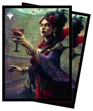 Ultra Pro - MTG: Innistrad Crimson Vow ChromaFusion 100ct - Henrika, Infernal Seer 3 Ultra Pro - MTG: Innistrad Crimson Vow ChromaFusion 100ct - Henrika, Infernal Seer