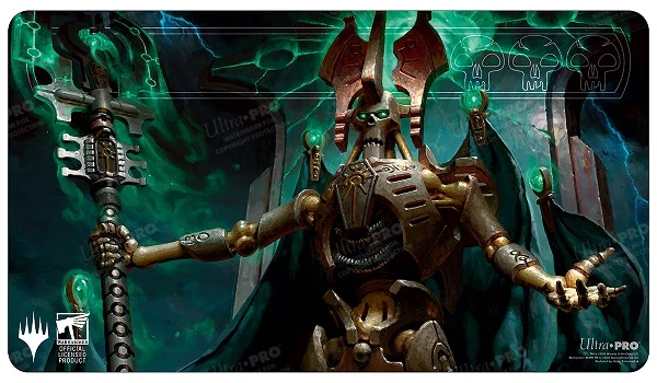 Ultra Pro MTG X Warhammer 40,000 40k Playmat - Szarekh, The Silent King 3 Ultra Pro MTG X Warhammer 40,000 40k Playmat - Szarekh, The Silent King