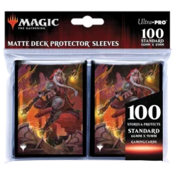 Ultra Pro MTG Dominaria United Card Sleeves - Jaya, Fiery Negotiator (100ct)