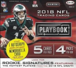 2018 Panini Playbook NFL Football MEGA Box