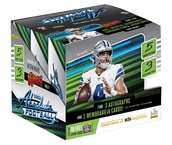 2020 Panini Absolute NFL Football Hobby Box 3 2020 Panini Absolute NFL Football Hobby Box