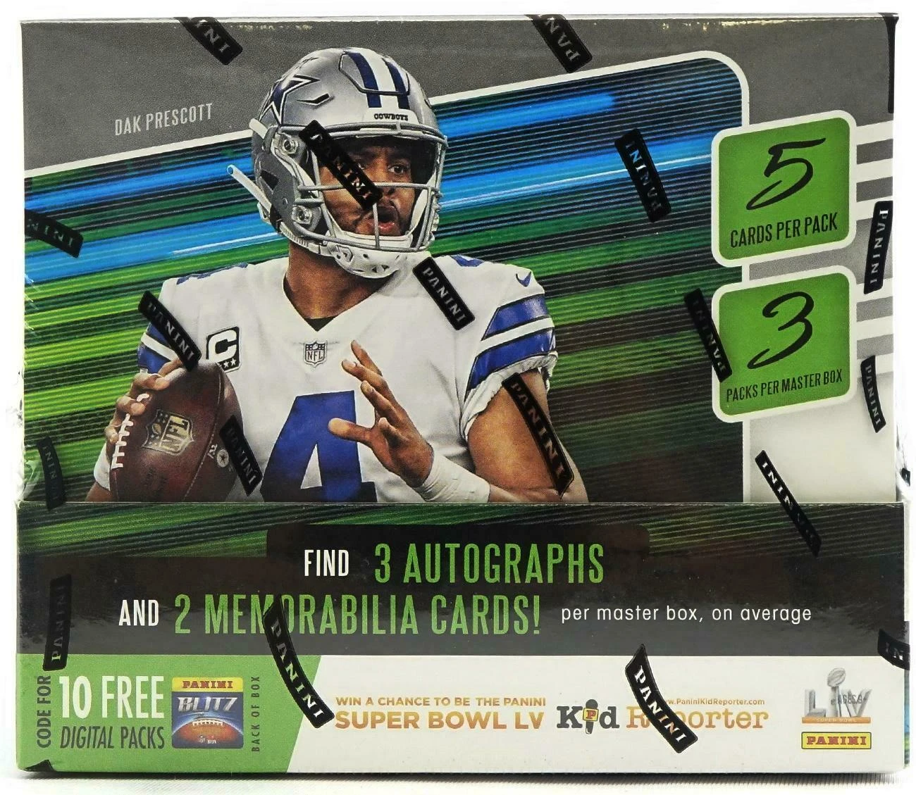 2020 Panini Absolute NFL Football Hobby Box 4 2020 Panini Absolute NFL Football Hobby Box - Image 2