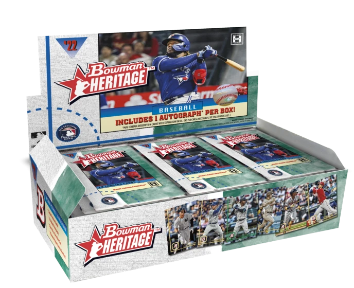 2022 Bowman Heritage MLB Baseball Box 3 2022 Bowman Heritage MLB Baseball Box