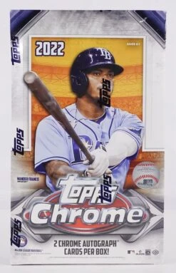 2022 Topps Chrome MLB Baseball HOBBY Box (1 Silver Pack Included)