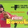 2022 Topps Heritage Minor League Baseball Hobby Box -CardGameMania 202220topps20heritage20minor20league20box20crop