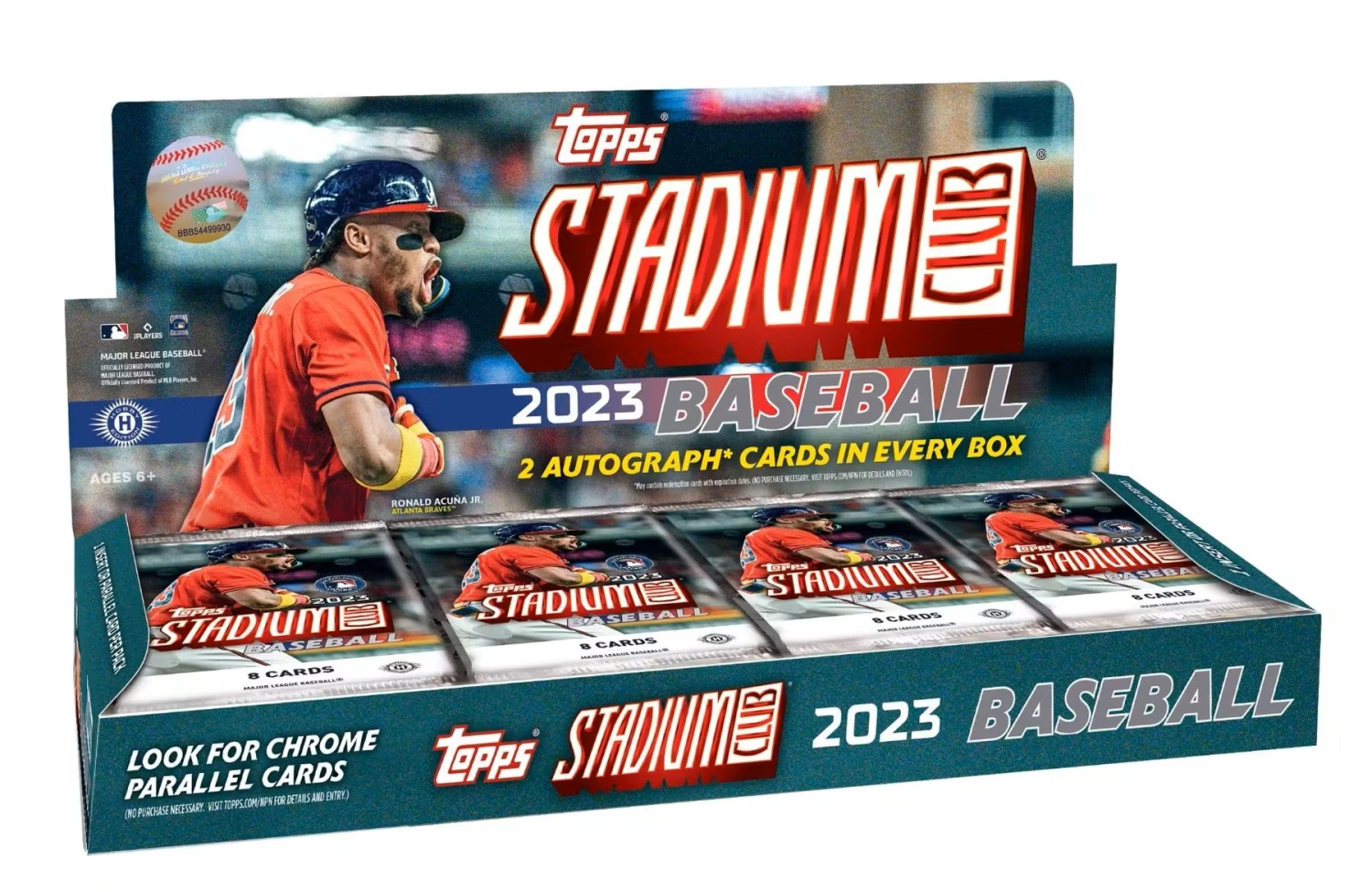 2023 Topps Stadium Club MLB Baseball Hobby Box 3 2023 Topps Stadium Club MLB Baseball Hobby Box