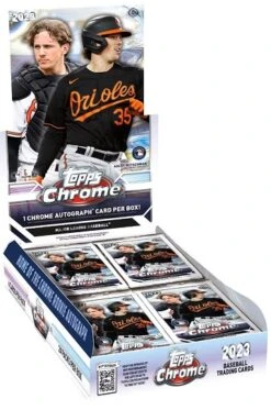 2023 Topps Chrome MLB Baseball HOBBY Box