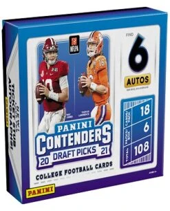 2020-21 Panini Contenders Draft Picks College Football Hobby Box