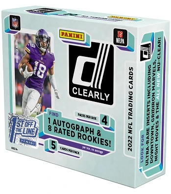 2022 Panini Clearly Donruss NFL Football Hobby Box FOTL (First Off The Line) 3 2022 Panini Clearly Donruss NFL Football Hobby Box FOTL (First Off The Line)