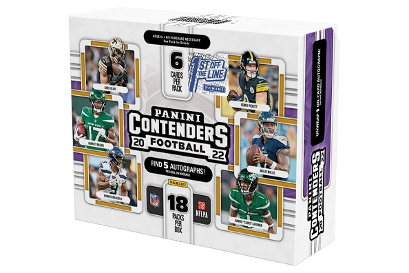 2022 Panini Contenders NFL Football Hobby Box FOTL (First Off The Line) 3 2022 Panini Contenders NFL Football Hobby Box FOTL (First Off The Line)