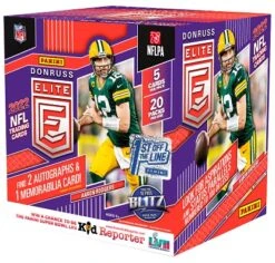 2022 Panini Donruss Elite NFL Football Hobby Box FOTL (First Off The Line)