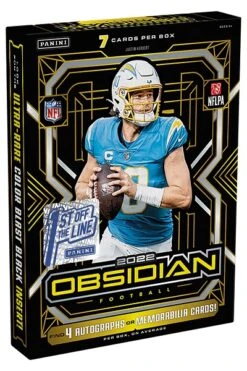 2022 Panini Obsidian NFL Football Hobby Box FOTL (First Off The Line)