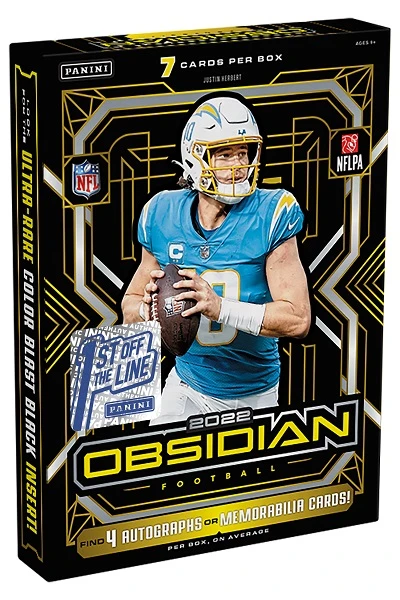 2022 Panini Obsidian NFL Football Hobby Box FOTL (First Off The Line) 3 2022 Panini Obsidian NFL Football Hobby Box FOTL (First Off The Line)