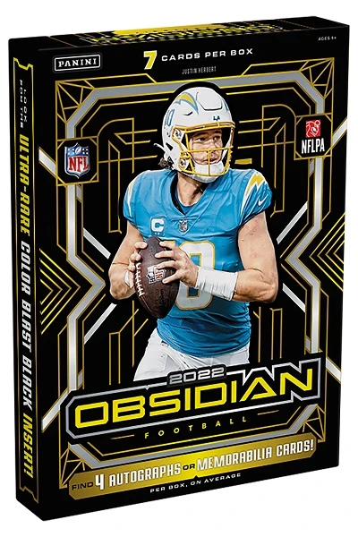 2022 Panini Obsidian NFL Football Hobby Box 3 2022 Panini Obsidian NFL Football Hobby Box