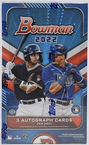 2022 Bowman MLB Baseball Hobby JUMBO Box 3 2022 Bowman MLB Baseball Hobby JUMBO Box