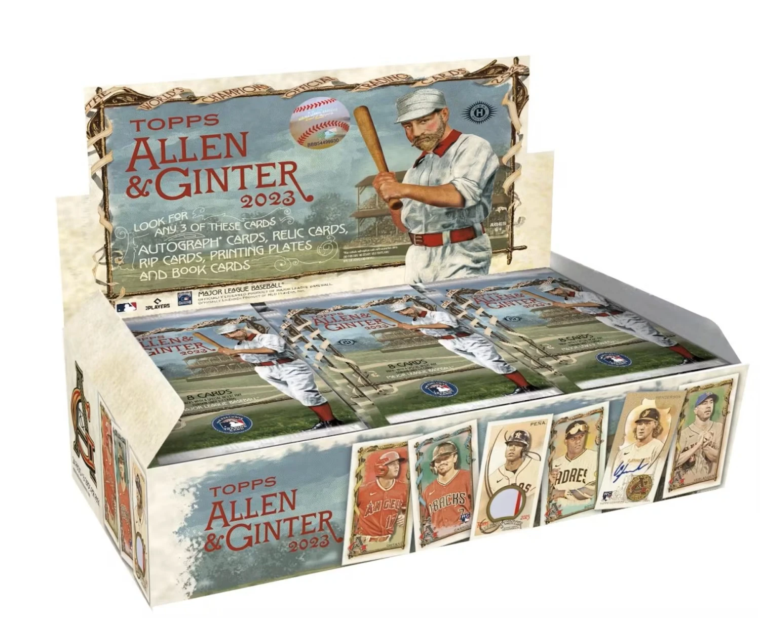 2023 Topps Allen & Ginter MLB Baseball Hobby Box 3 2023 Topps Allen & Ginter MLB Baseball Hobby Box
