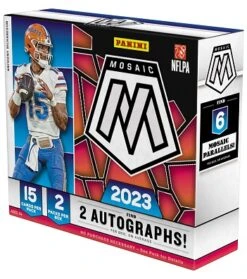 2023 Panini Mosaic Draft Picks Collegiate Football Hobby Box (Online Exclusive)