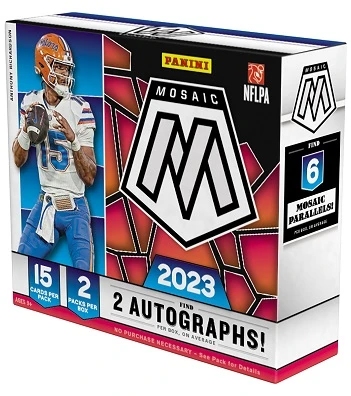 2023 Panini Mosaic Draft Picks Collegiate Football Hobby Box (Online Exclusive)