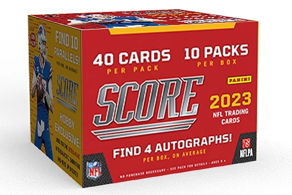 2023 Panini Score NFL Football Hobby Box