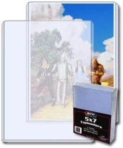 BCW 5" X 7" Toploader 25ct Pack