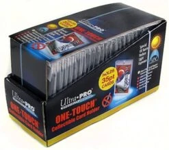 Ultra Pro 35pt. UV One-Touch Card Holder Magnetic Close Box Of 25