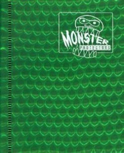 Monster Protectors 2-Pocket Binder - Holo Green