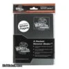 Monster Protectors 4-Pocket Binder - Matte Black W/ White Pages -CardGameMania 4blackwhite
