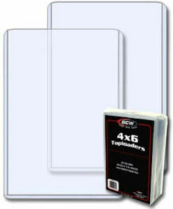 BCW 4" X 6" Toploader 25ct Pack