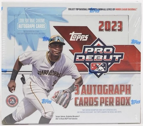 2023 Topps Pro Debut MLB Baseball HTA JUMBO Box 3 2023 Topps Pro Debut MLB Baseball HTA JUMBO Box