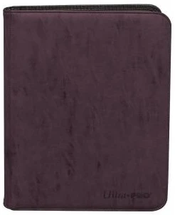 Ultra Pro Zippered Suede 9-Pocket Pro-Binder - Amethyst