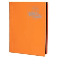 Monster Protectors 9-Pocket Binder - Matte Orange