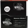 Monster Protectors 9-Pocket Binder - Matte Black W/ White Pages -CardGameMania 9blackwhite