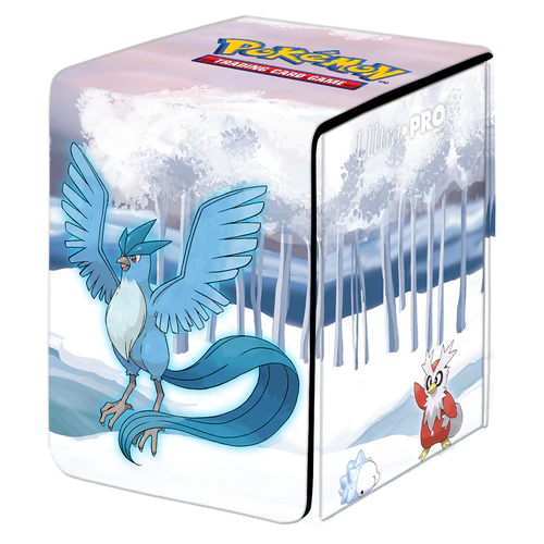 Ultra Pro Pokemon Frosted Forest Alcove Flip Deck Box 3 Ultra Pro Pokemon Frosted Forest Alcove Flip Deck Box